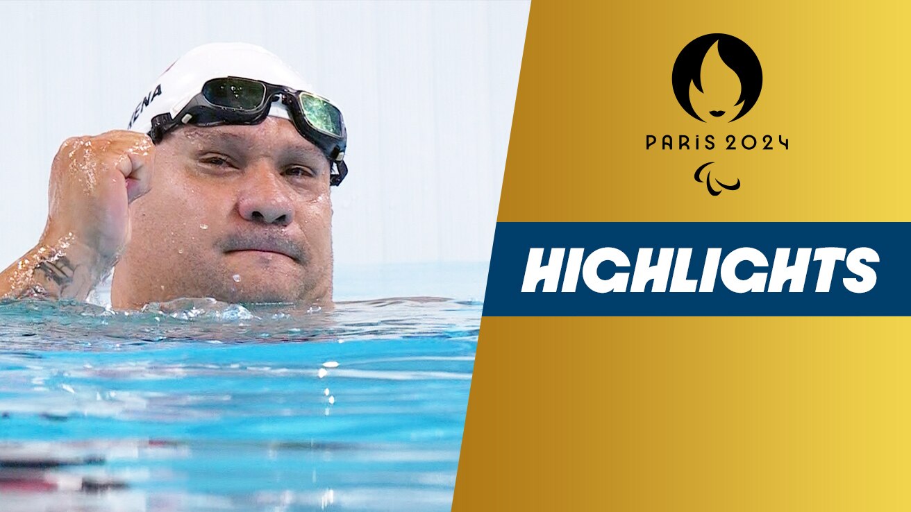 Watch Para Swimming Men's 50m Breaststroke SB2 Highlights