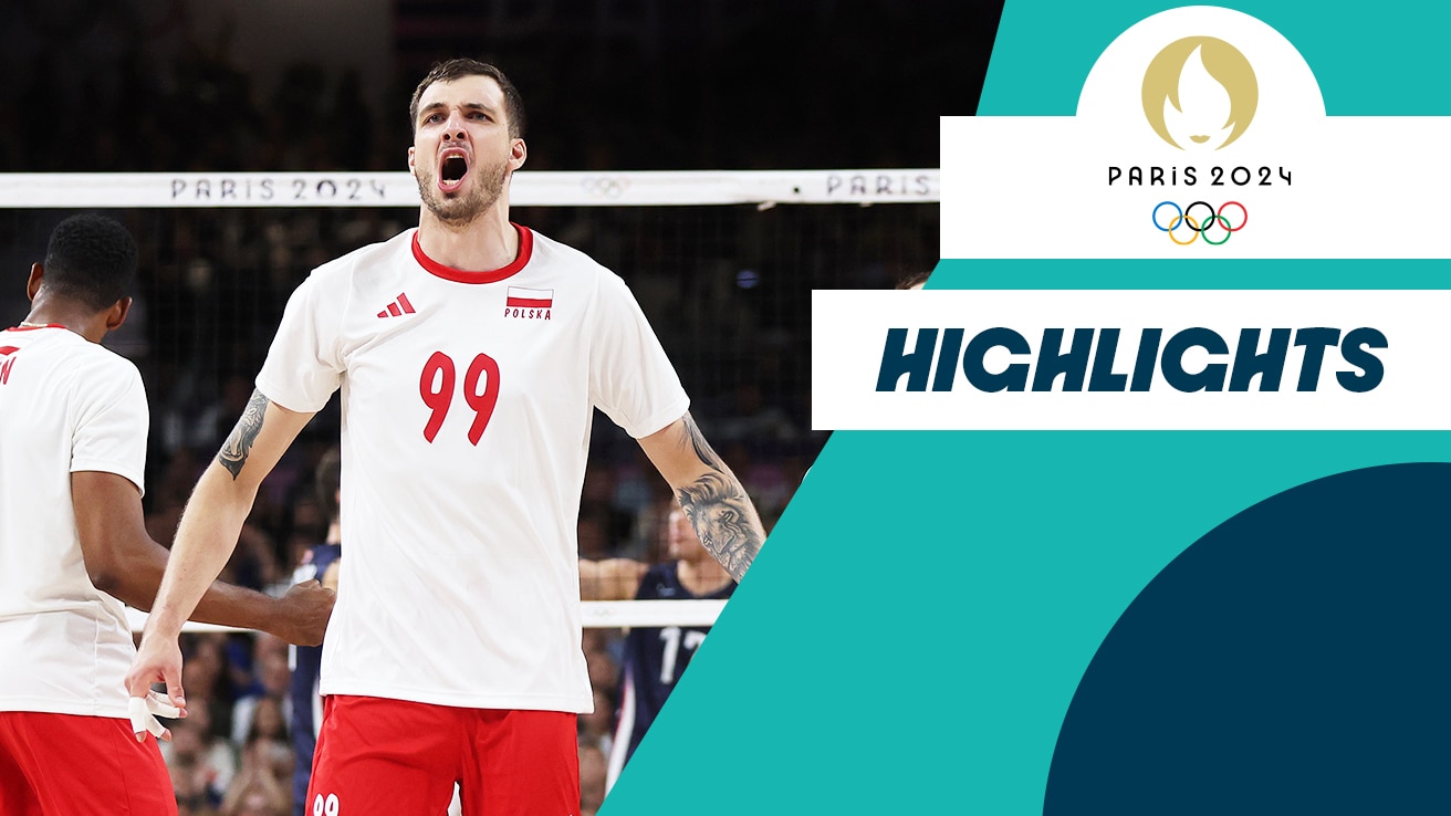 Watch Volleyball Men's SemiFinal Poland Vs USA Highlights Video