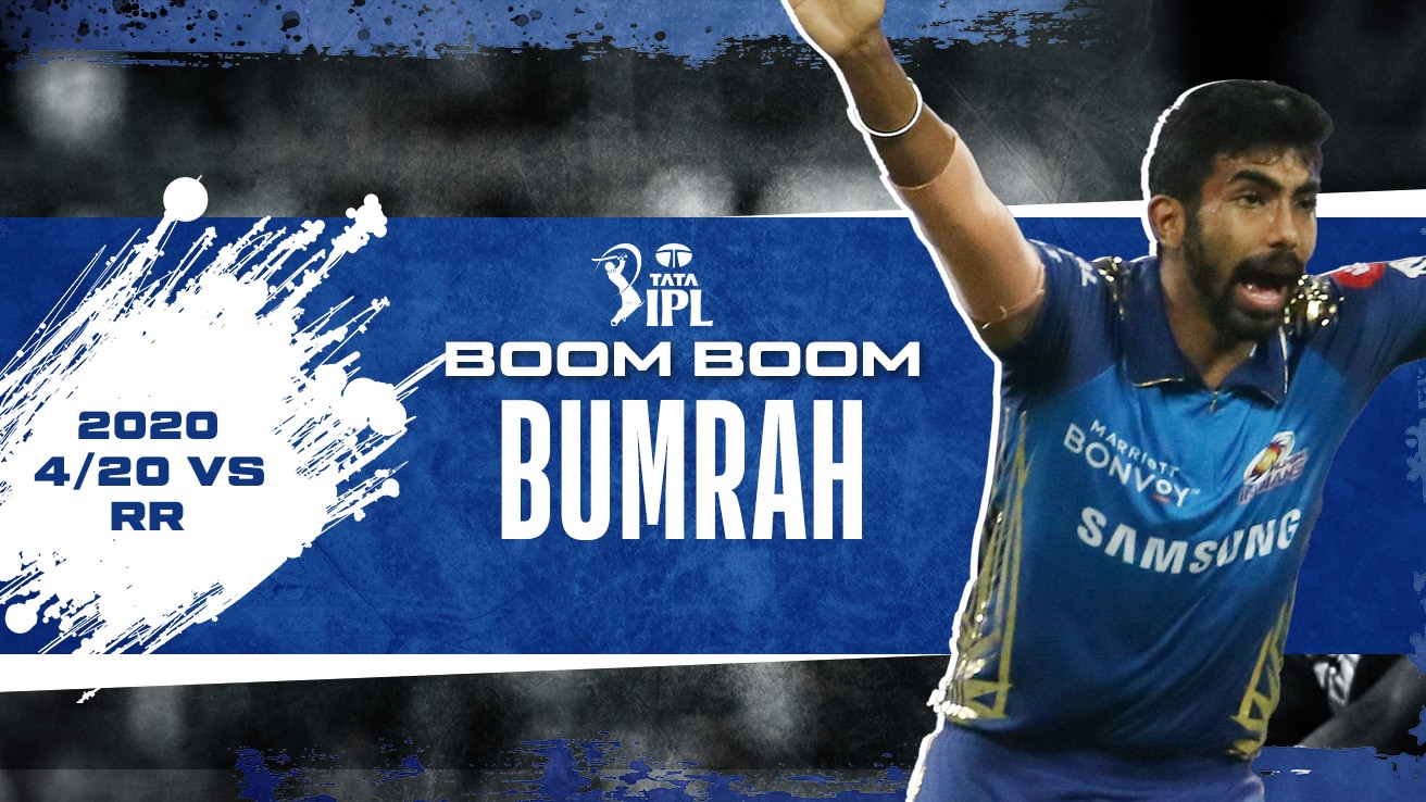 Watch 2020: Jasprit Bumrah's 4/20 Vs RR Video Online(HD) On JioCinema