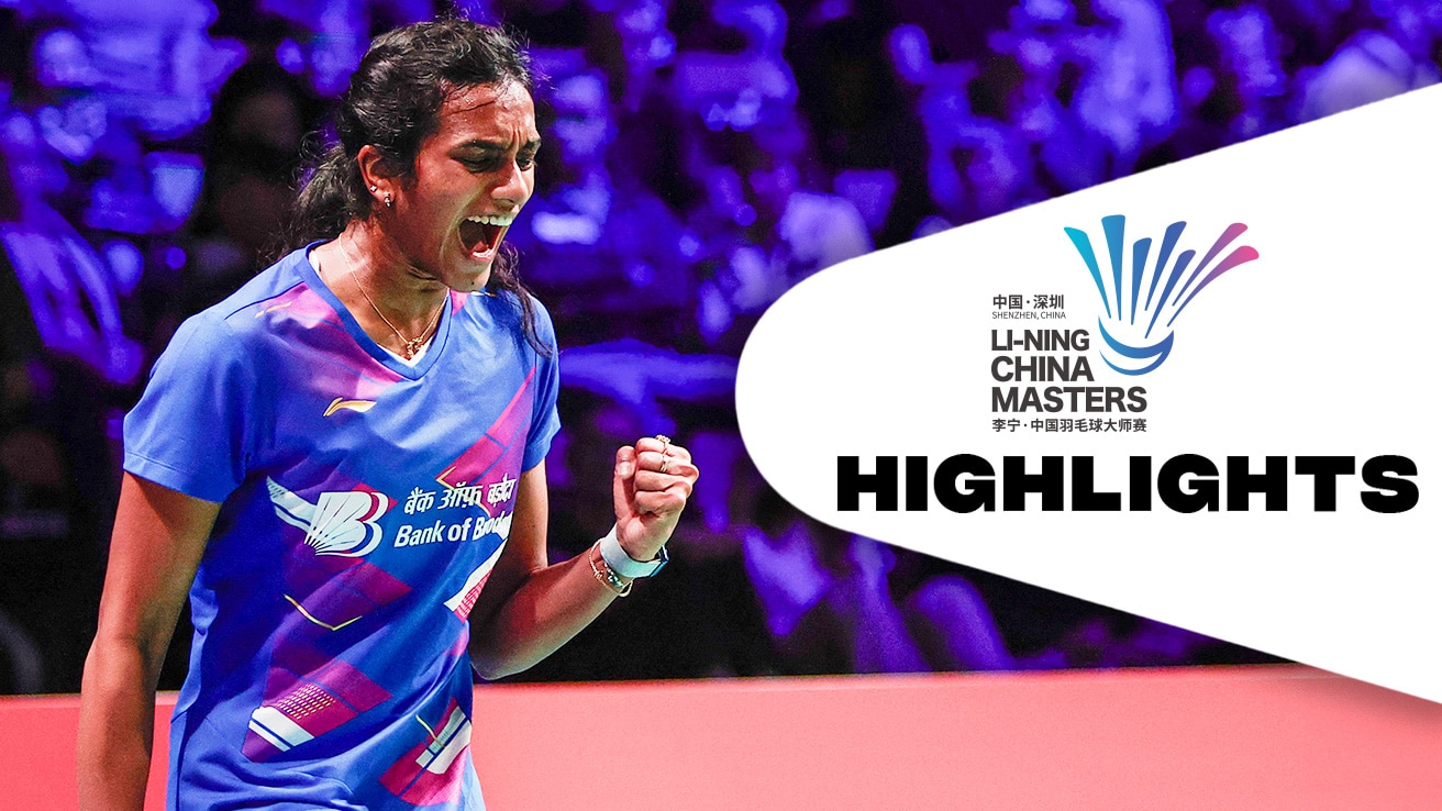 BWF China Masters - PV Sindhu vs Ongbamrungphan - Highlights