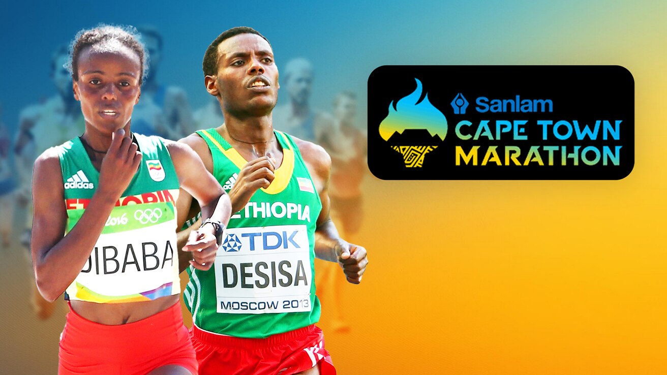 Watch the live coverage of Sanlam Cape Town Marathon 2024 only on