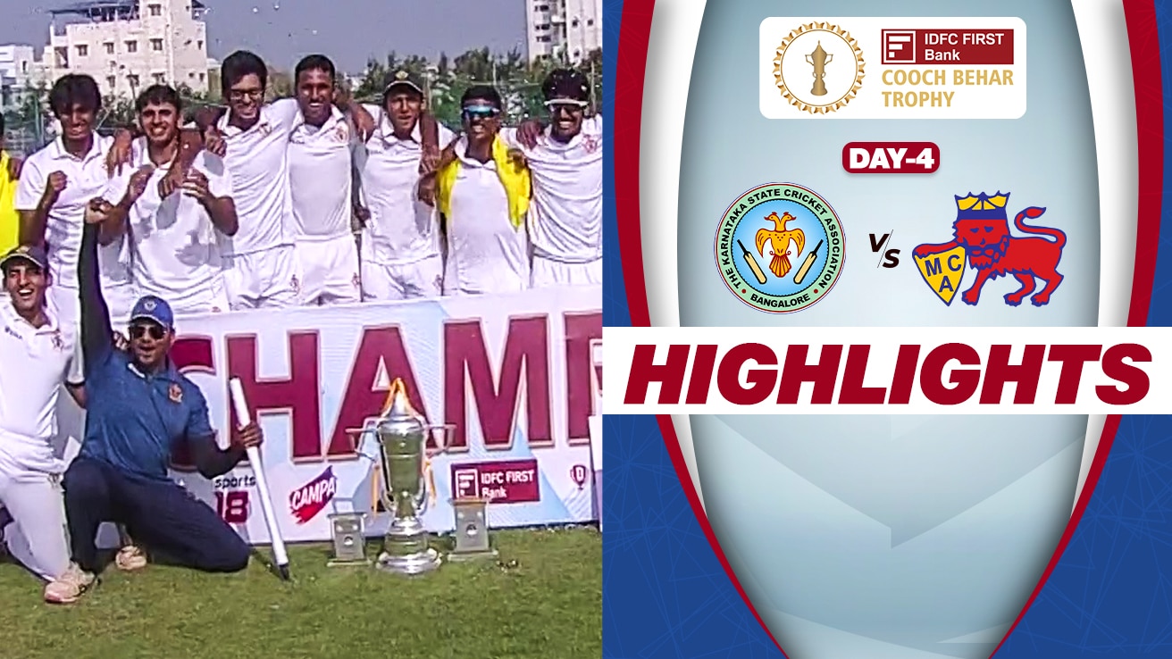 Watch Karnataka Vs Mumbai - Day 4 Highlights Video Online(HD) On JioCinema