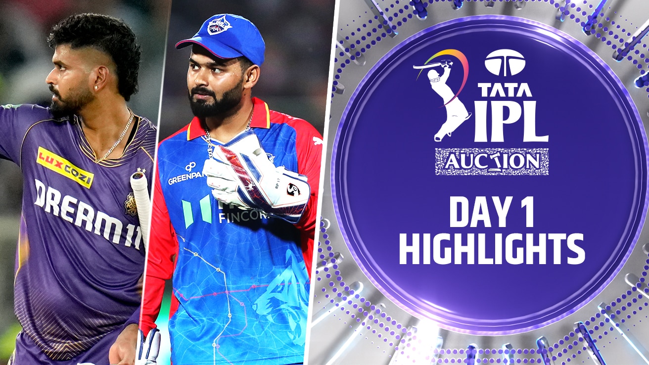 Watch TATA IPL 2025 Auction Day 1 Highlights Video Online(HD) On