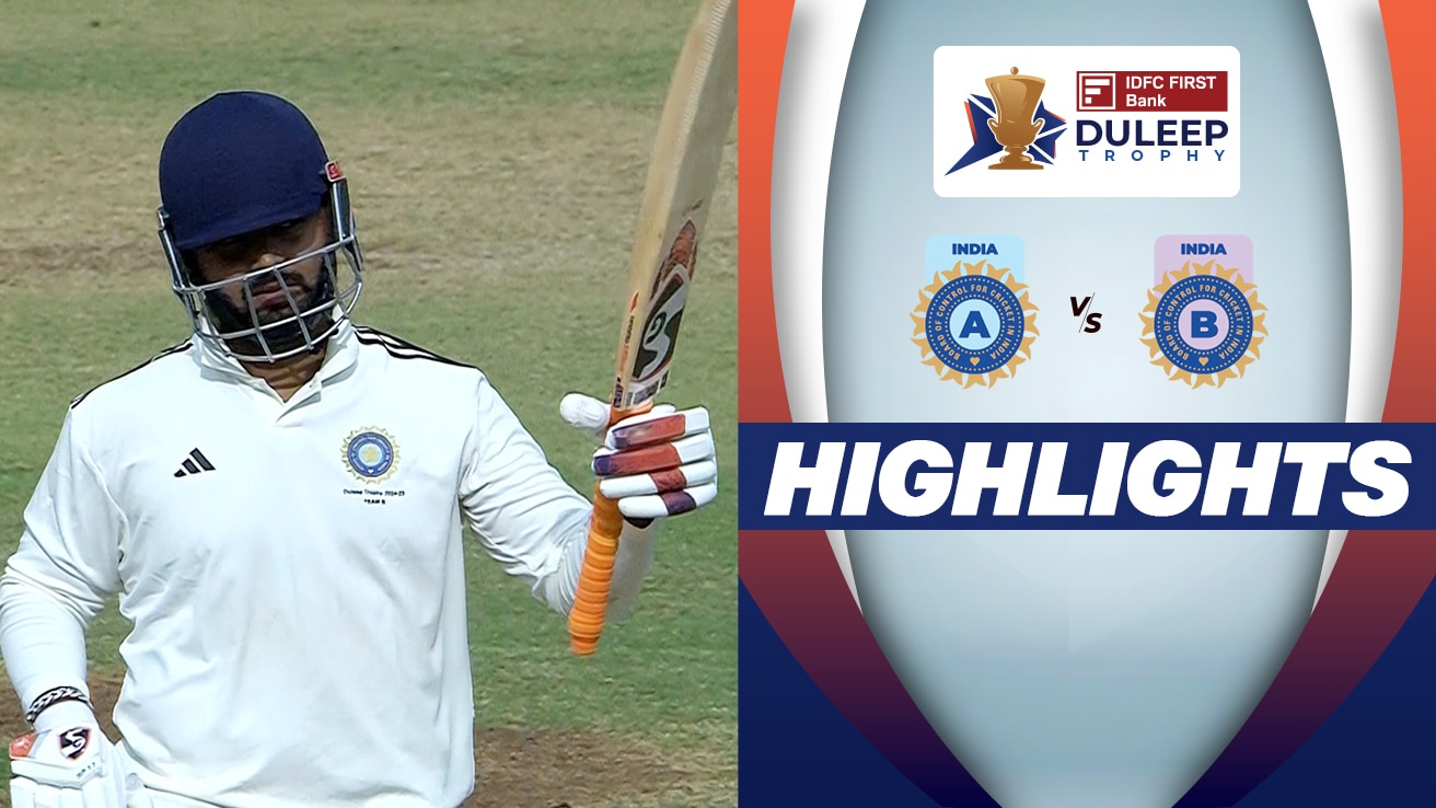 Watch India A Vs India B - Day 3 - Highlights - Pant, Sarfaraz Fuel ...