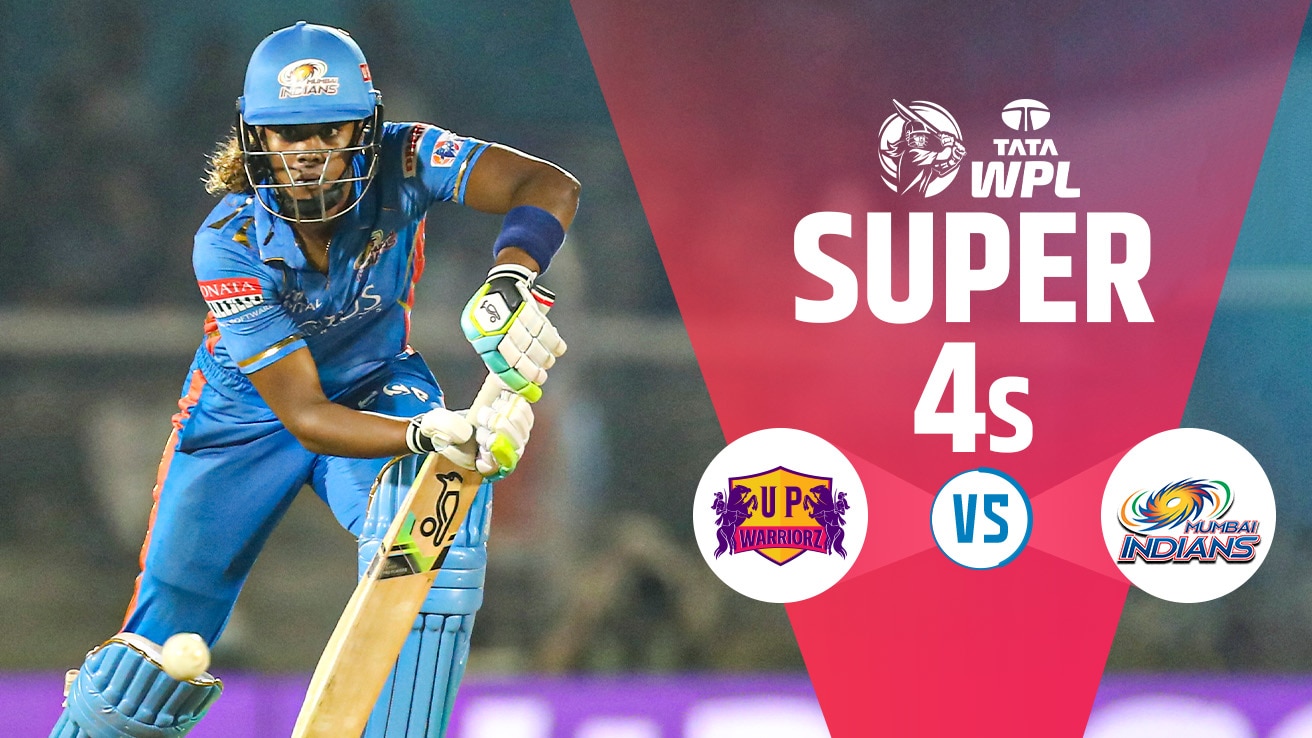 Watch UPW Vs MI - MI Super 4s Video Online(HD) On JioCinema