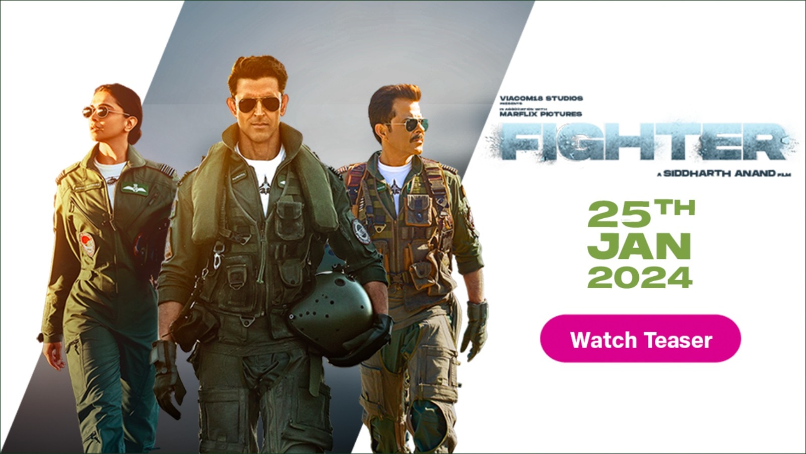 Fighter (2024) Hindi Movie Watch Full HD Movie Online On JioCinema