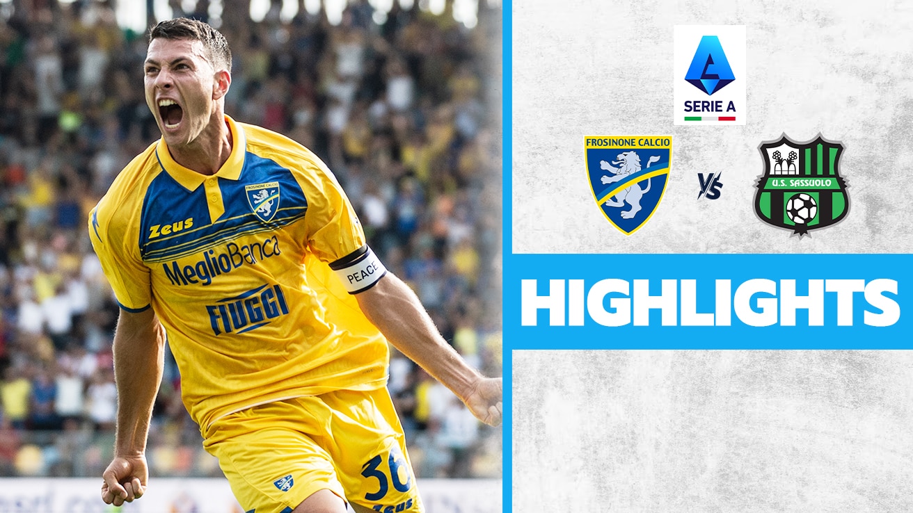 Watch Frosinone 4-2 Sassuolo Video Online(HD) On JioCinema