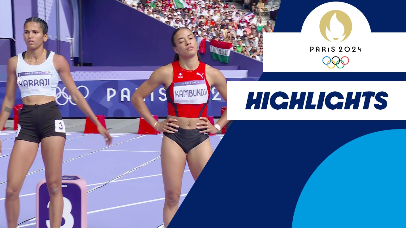 Watch Athletics Women's 100m Hurdles Round 1 Heat 4 Highlights