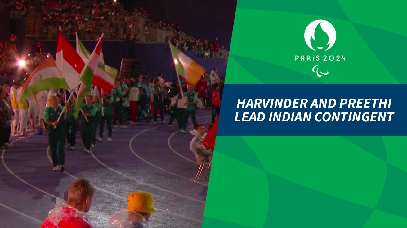 Watch Paralympic Games Paris 2024 Indian Contingent At The Closing