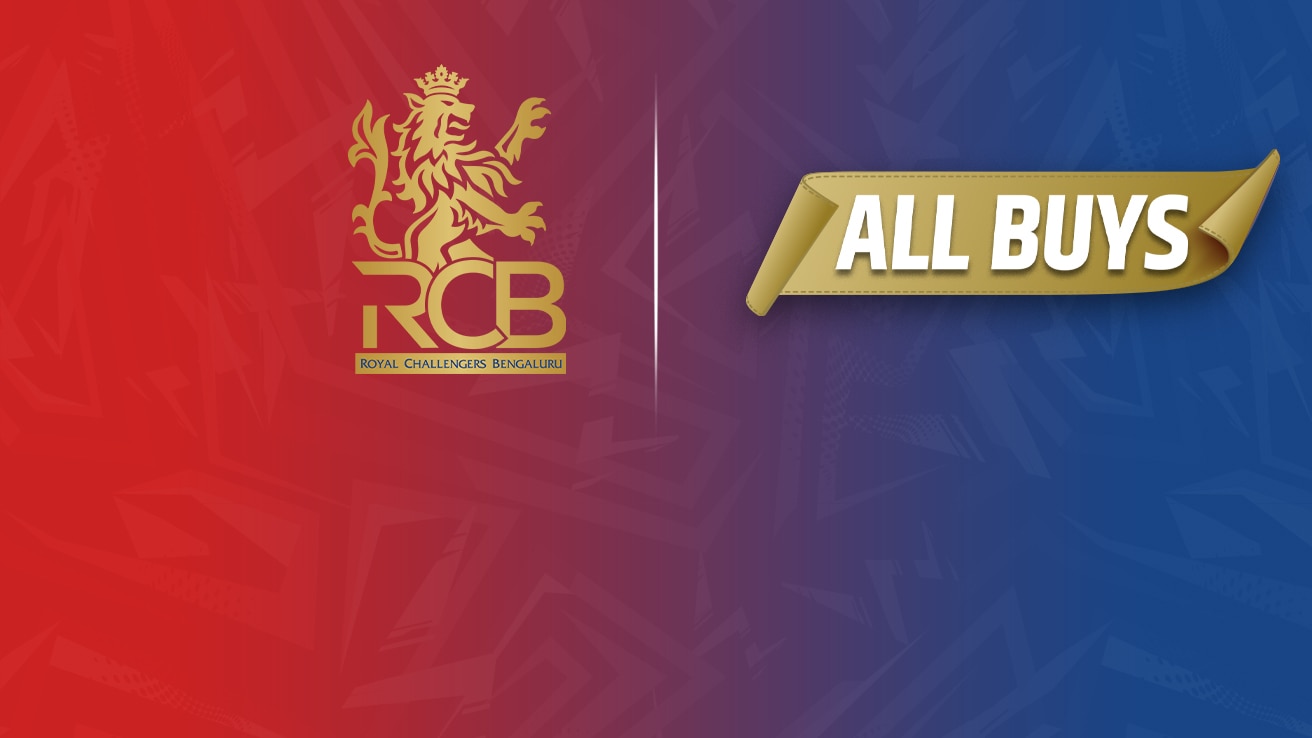 Watch TATA IPL 2025 Auction RCB All Buys Only on JioCinema.