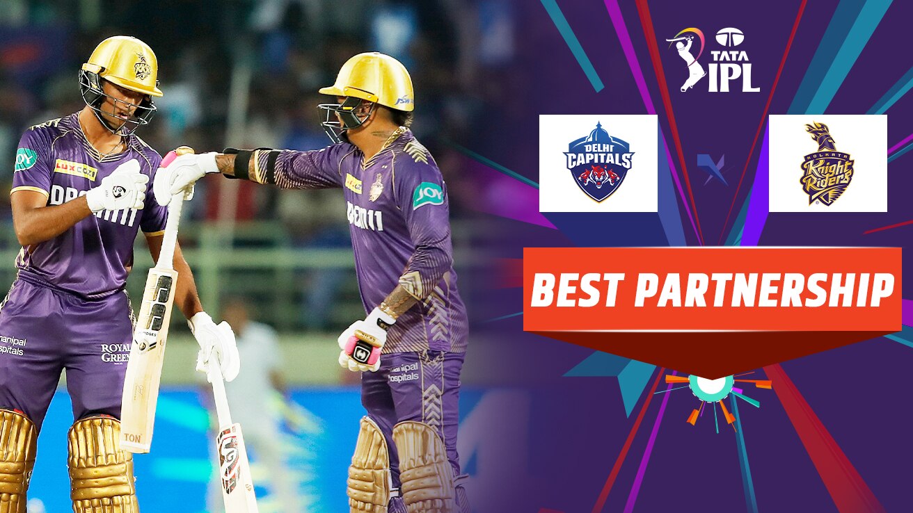 Watch DC Vs KKR - Narine And Raghuvanshi's 104-Run Stand Video Online ...