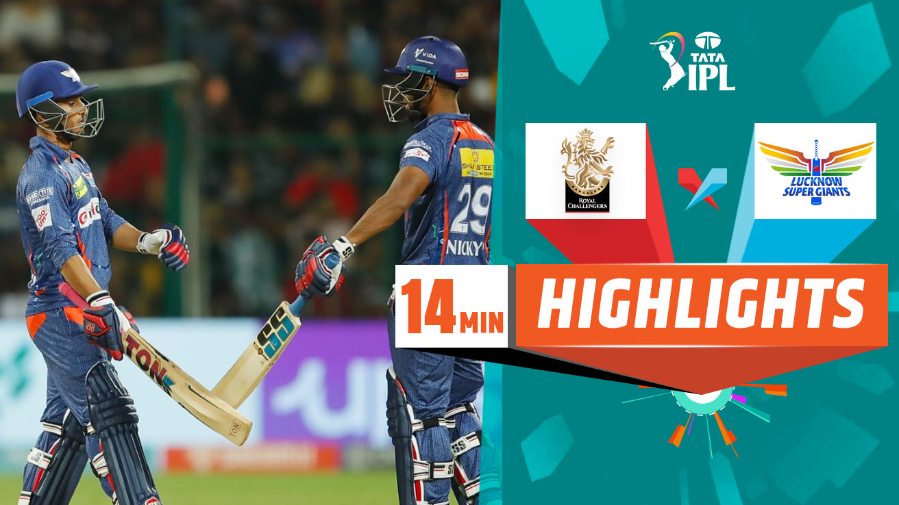 Watch RCB Vs LSG Highlights Video Online(HD) On JioCinema