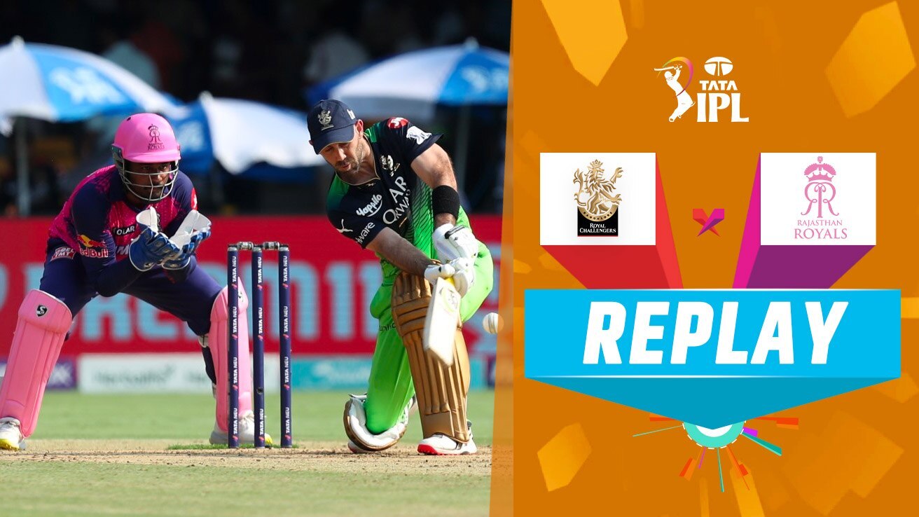 Watch Replay - M32: RCB Vs RR Video Online(HD) On JioCinema