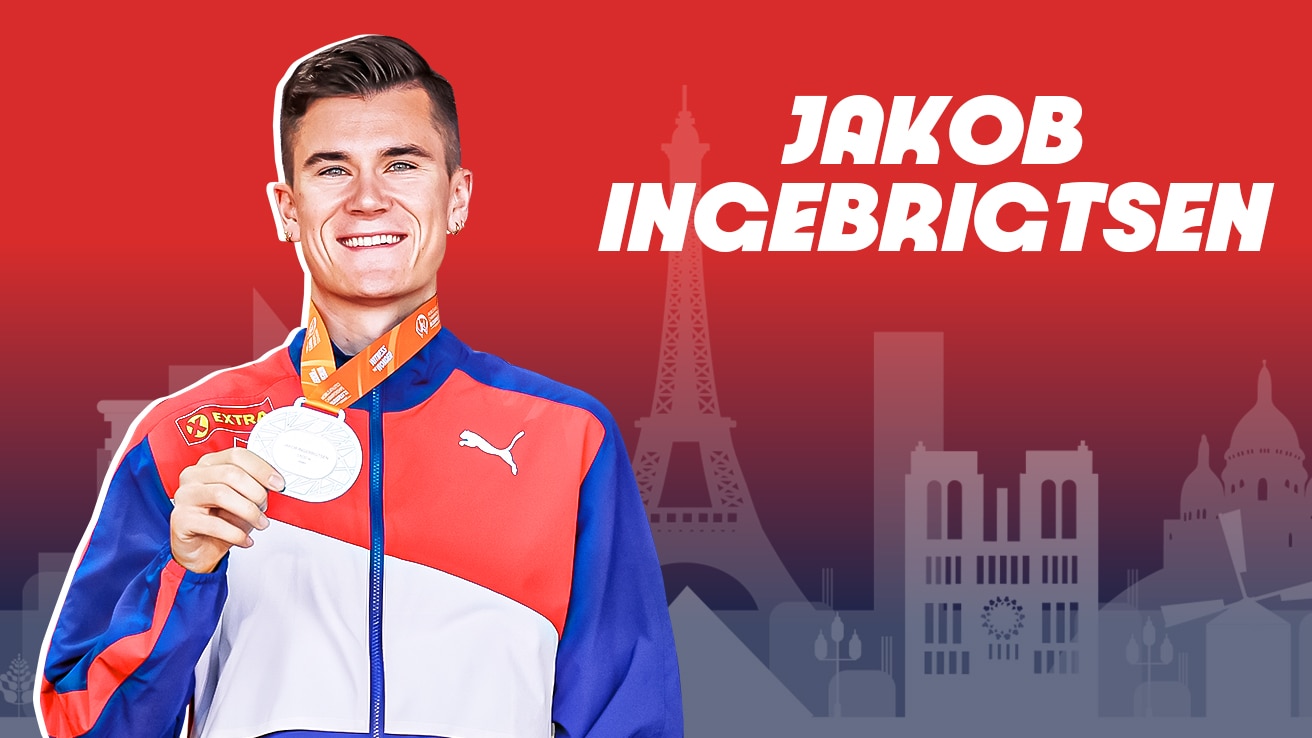 Jakob Ingebrigtsen Norwegian Athlete competing in the Olympics Men's