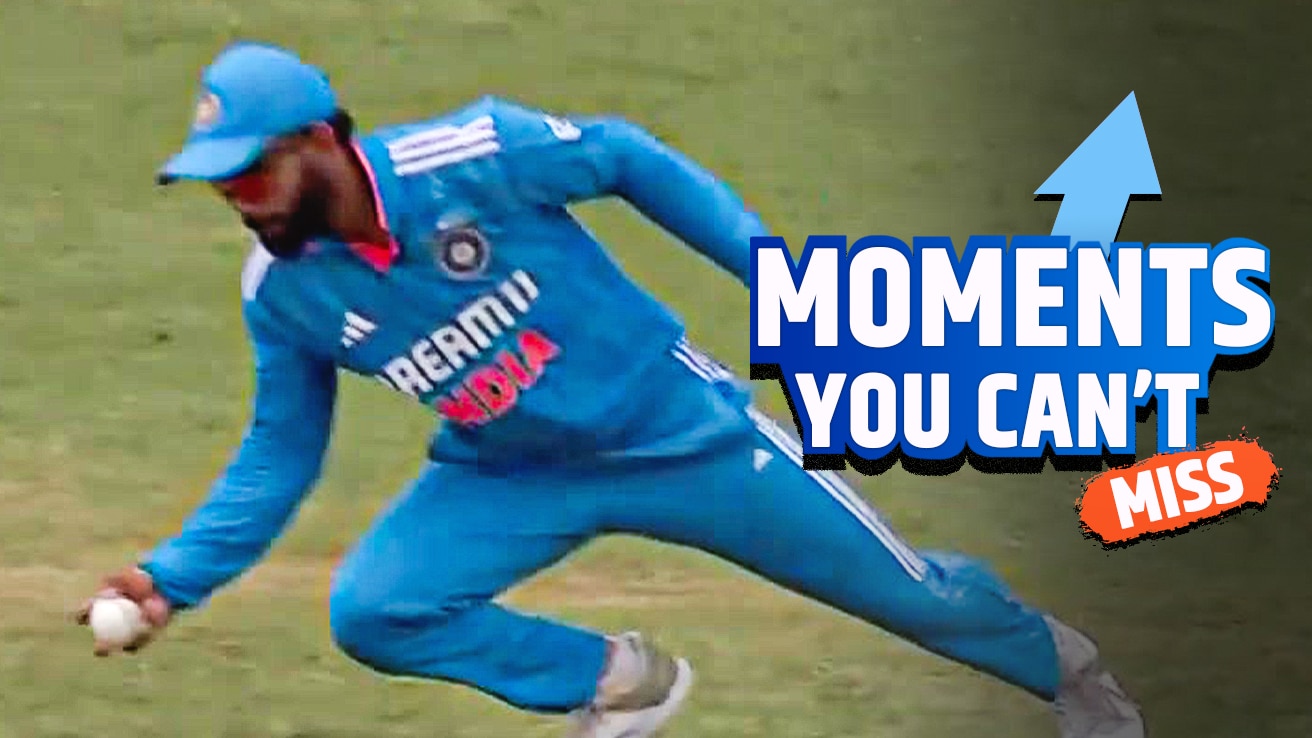 Watch Kohli's Sharp Catch Sends Shepherd Back Video Online(HD) On JioCinema