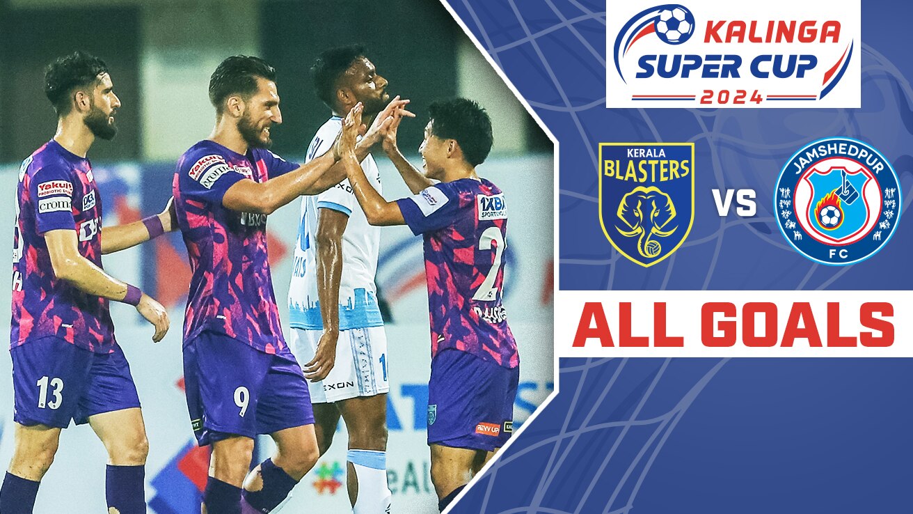 Watch Kerala Blasters FC Vs Jamshedpur FC All Goals Video Online(HD) On JioCinema