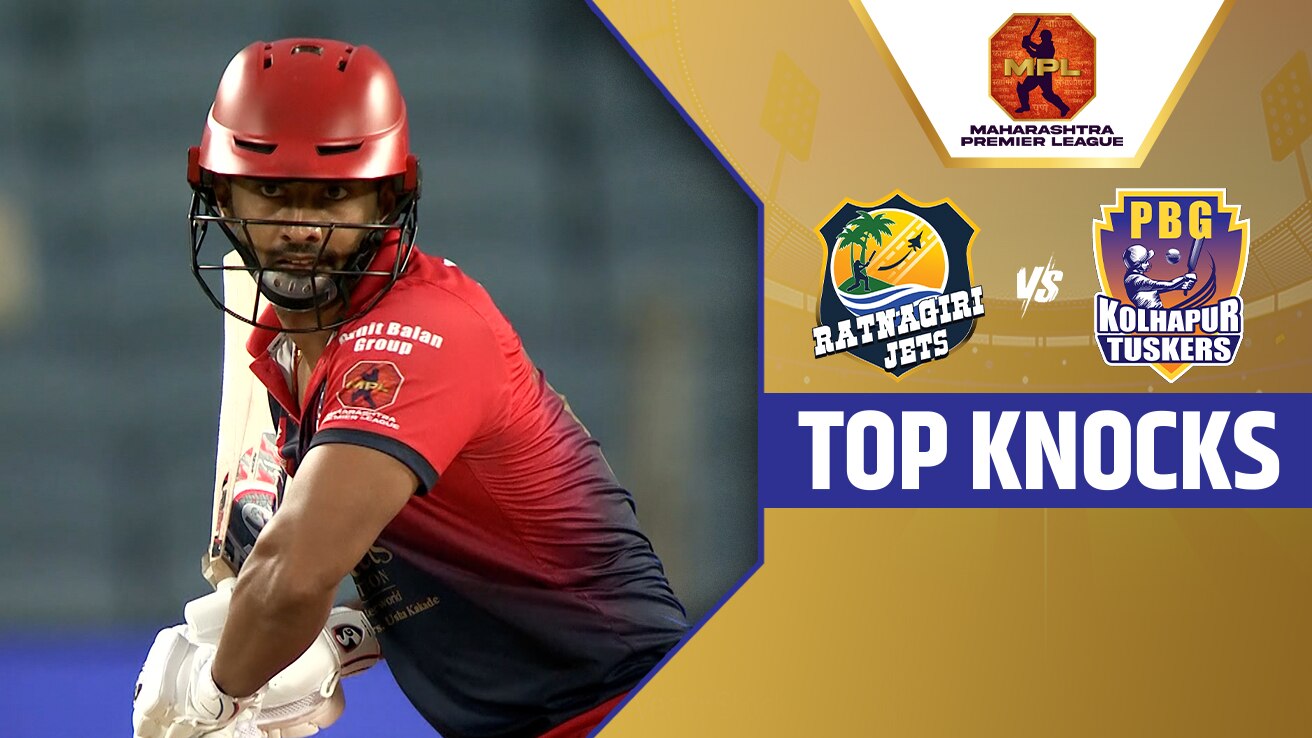 Watch Ratnagiri Jets Vs Kolhapur Tuskers Tripathi's 63 Vs Ratnagiri