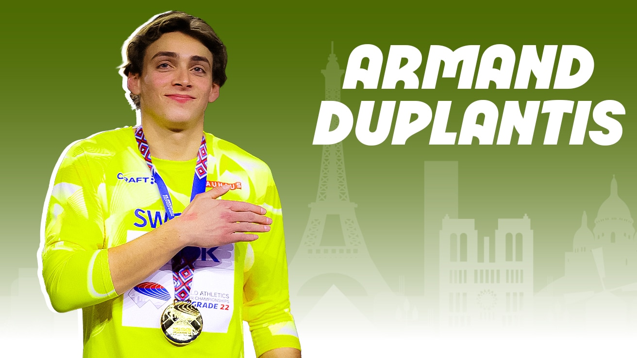 Armand Duplantis SwedishAmerican Athlete competing in the Olympics