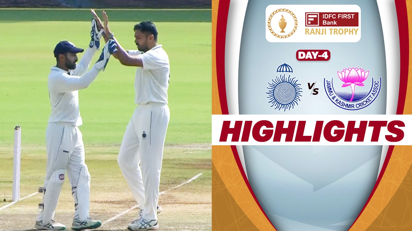 Watch Madhya Pradesh Vs Jammu And Kashmir - Day 4 Highlights Video ...