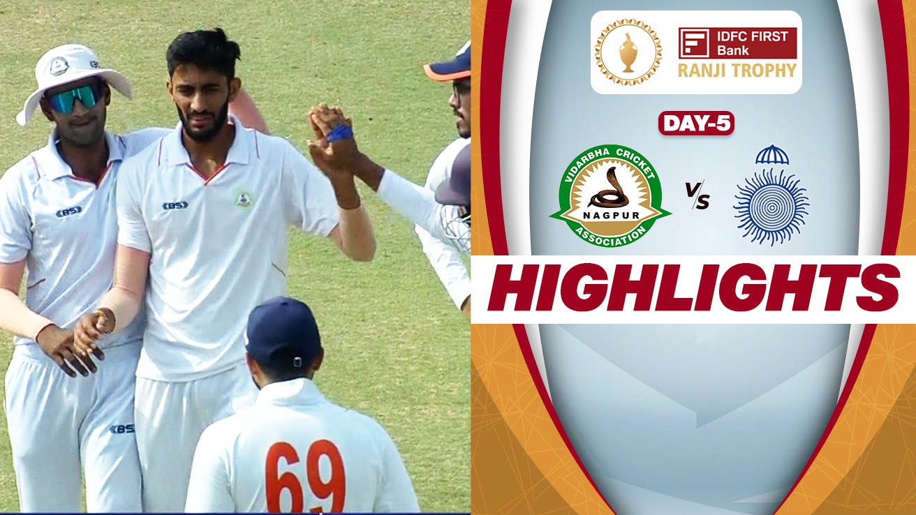 Watch Vidarbha Vs Madhya Pradesh - Day 5 Highlights Video Online(HD) On ...