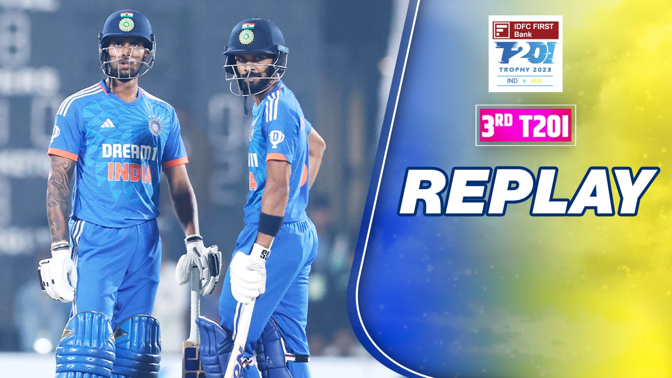 Watch Replay - 3rd T20I - India Vs Australia Video Online(HD) On JioCinema