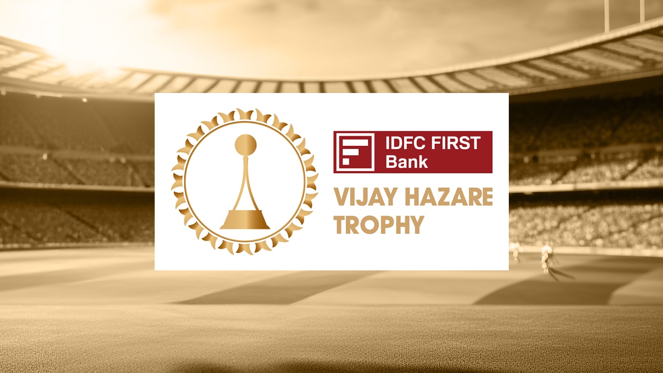 Watch IDFC FIRST Bank Vijay Hazare Trophy Matches Live Cricket